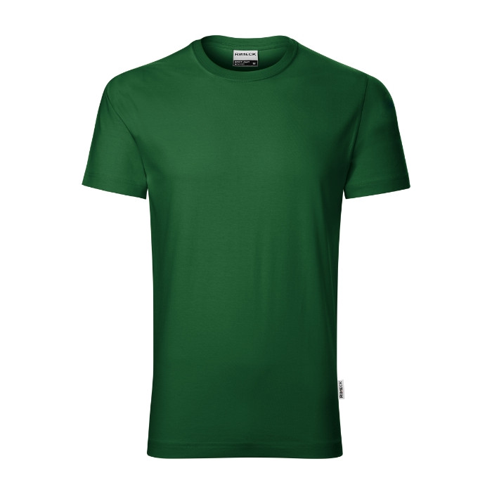 Tee-shirt homme Resist heavy R03 - vert bouteille 06 (brand label)
