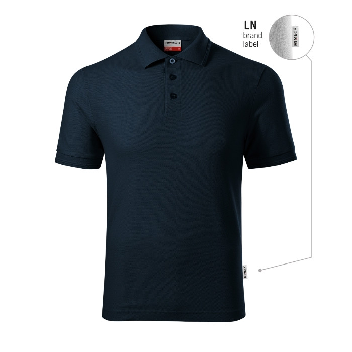 Polo homme Reserve R22 - bleu marine 02 (brand label)