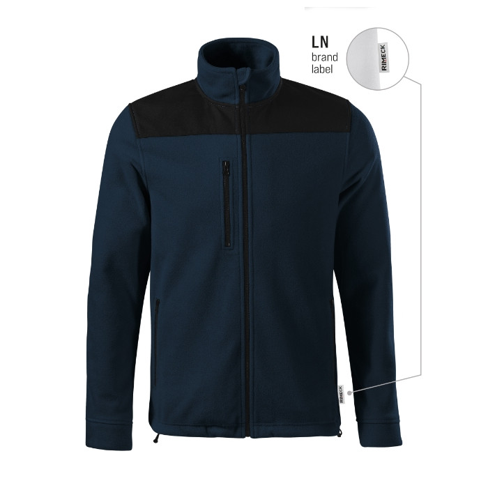 Fleece unisex Effect 530 - bleu marine 02 (brand label)