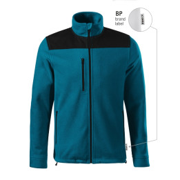 Fleece unisex Effect 530 - bleu pétrole 93 (brand label)