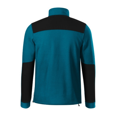 Fleece unisex Effect 530 - bleu pétrole 93 (brand label)