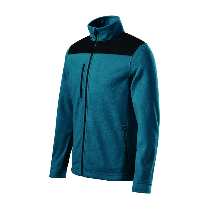 Fleece unisex Effect 530 - bleu pétrole 93 (brand label)
