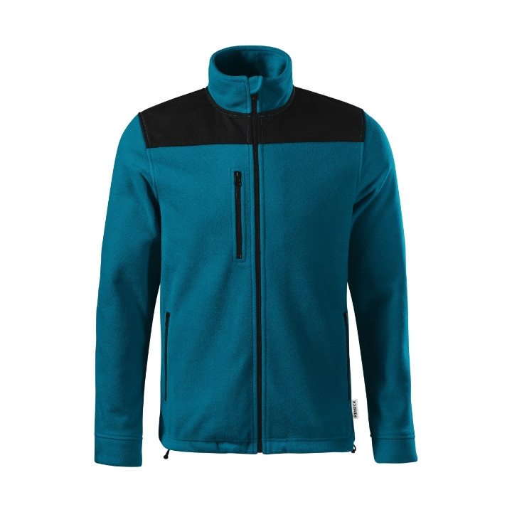 Fleece unisex Effect 530 - bleu pétrole 93 (brand label)