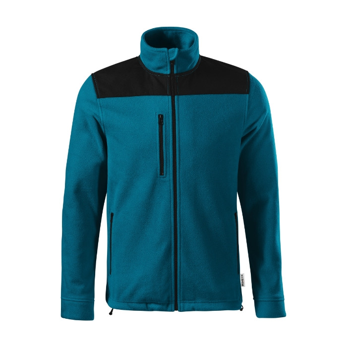 Fleece unisex Effect 530 - bleu pétrole 93 (brand label)