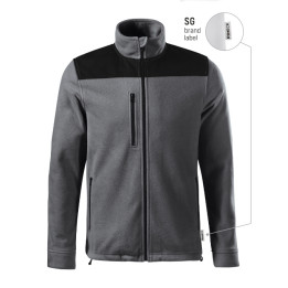 Fleece unisex Effect 530 - gris acier 36 (brand label)