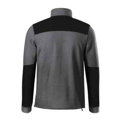 Fleece unisex Effect 530 - gris acier 36 (brand label)