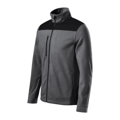 Fleece unisex Effect 530 - gris acier 36 (brand label)