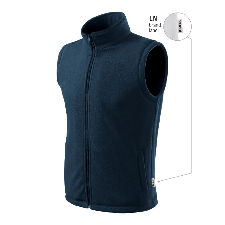 Gilet polaire unisex Next 518 - bleu marine 02 (brand label)