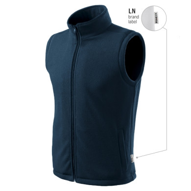 Gilet polaire unisex Next 518 - bleu marine 02 (brand label)