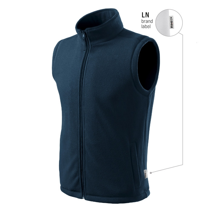 Gilet polaire unisex Next 518 - bleu marine 02 (brand label)