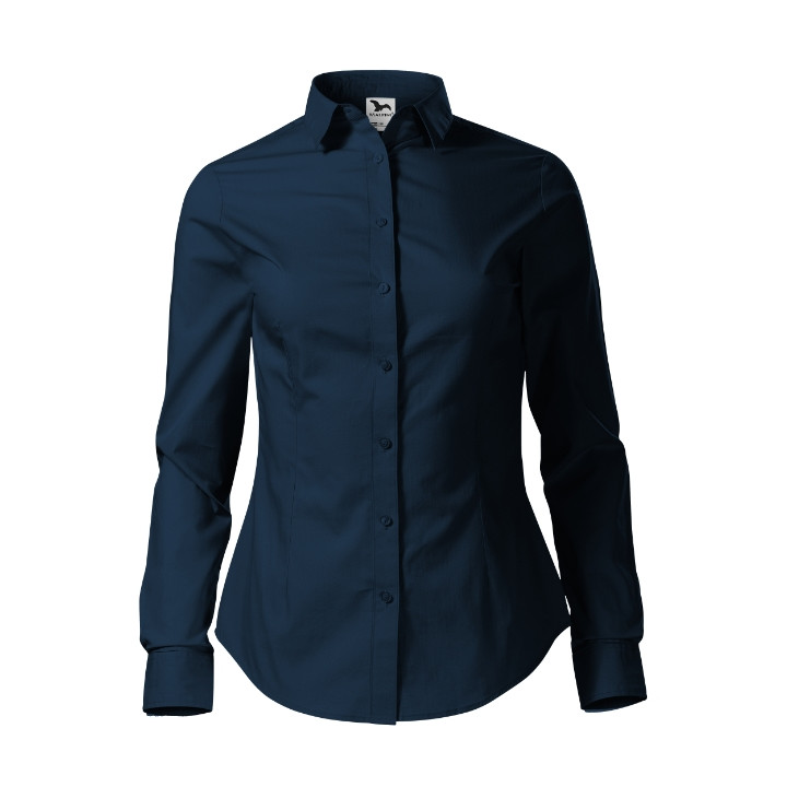 Chemise femme Style LS 229 - bleu marine