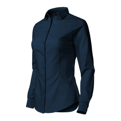 Chemise femme Style LS 229 - bleu marine