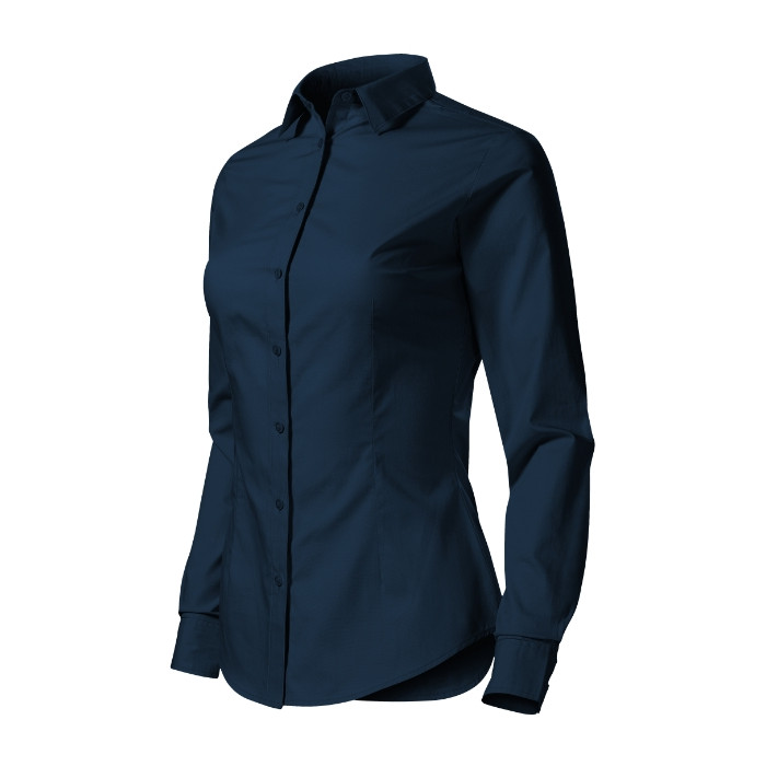 Chemise femme Style LS 229 - bleu marine