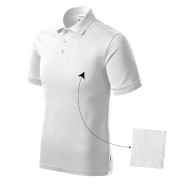 Polo homme Resist Heavy Polo R20 - blanc 00 (brand label)