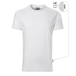 Tee-shirt homme Resist R01 - blanc 00 (brand label)
