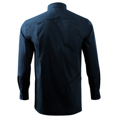 Chemise homme Style LS 209 - bleu marine