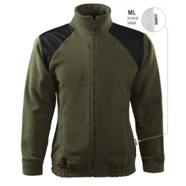 Fleece unisex Jacket Hi-Q 506 - military 69 (brand label)