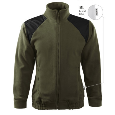 Fleece unisex Jacket Hi-Q 506 - military 69 (brand label)