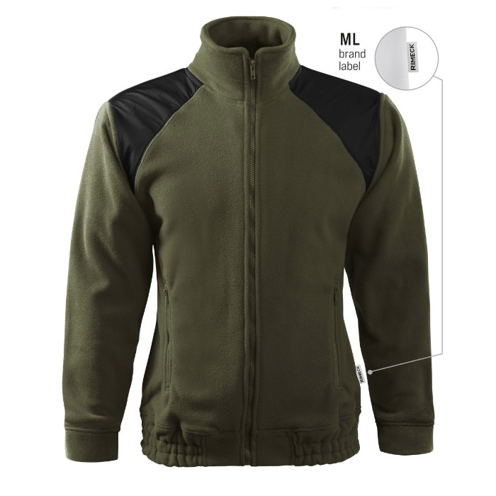Fleece unisex Jacket Hi-Q 506 - military 69 (brand label)
