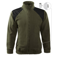 Fleece unisex Jacket Hi-Q 506 - military 69 (brand label)