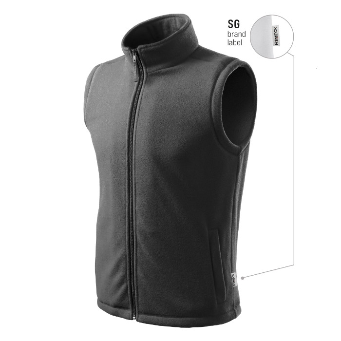 Gilet polaire unisex Next 518 - gris acier 36 (brand label)