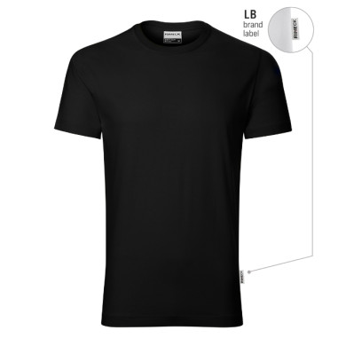 Tee-shirt homme Resist R01 - noir 01 (brand label)