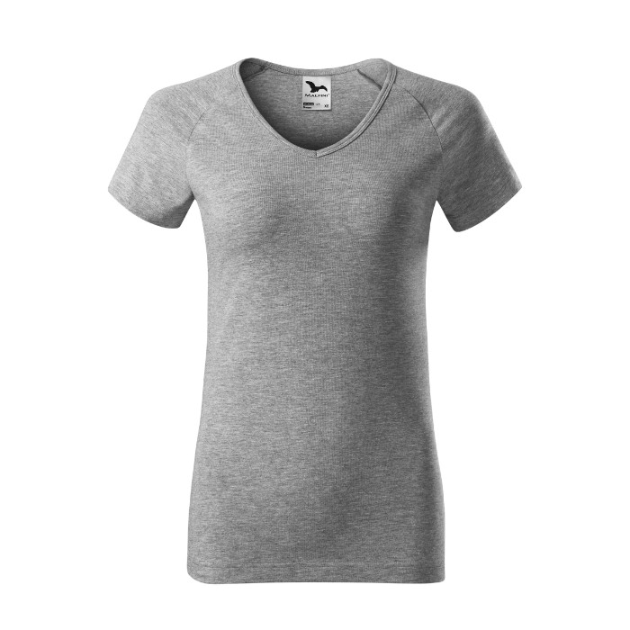 Tee-shirt femme Dream 128 - gris chiné foncé