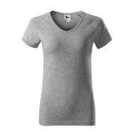 Tee-shirt femme Dream 128 - gris chiné foncé