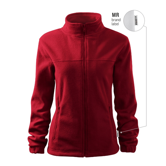 Fleece femme Jacket 504 - rouge marlboro 23 (brand label)