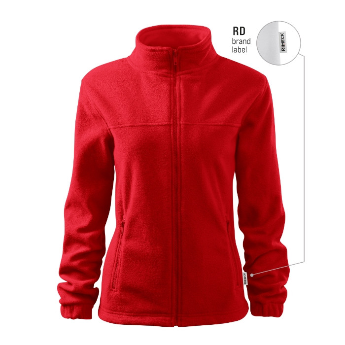 Fleece femme Jacket 504 - rouge 07 (brand label)