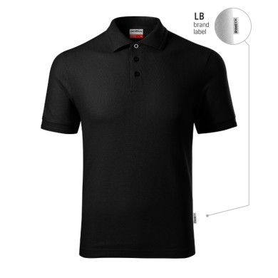 Polo homme Reserve R22 - noir 01 (brand label)