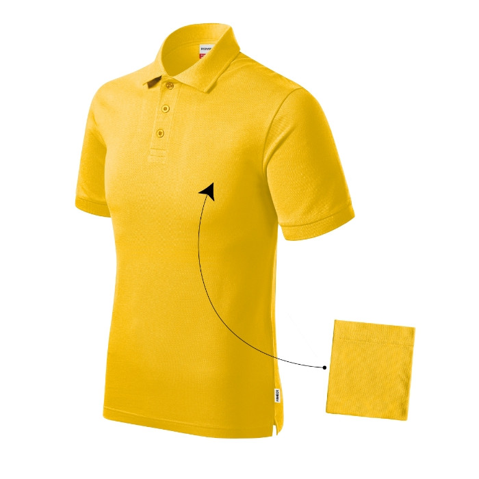 Polo homme Resist Heavy Polo R20 - jaune 04 (brand label)