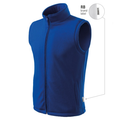 Gilet polaire unisex Next 518 - bleu royal 05 (brand label)