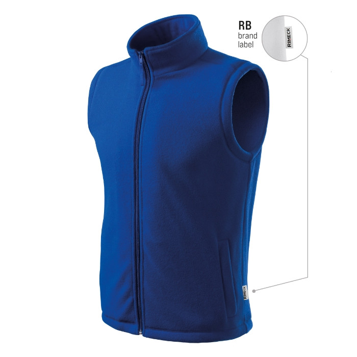 Gilet polaire unisex Next 518 - bleu royal 05 (brand label)