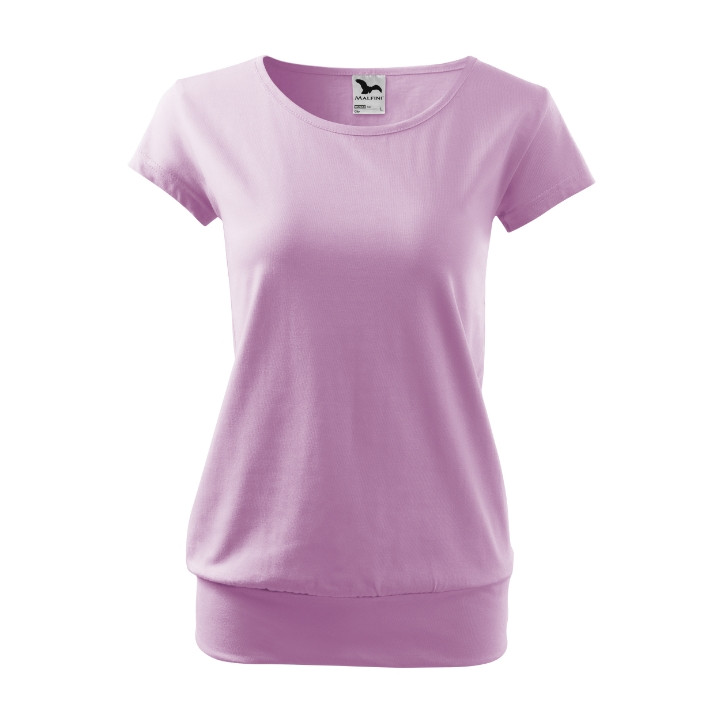 Tee-shirt femme City 120 - orchidée