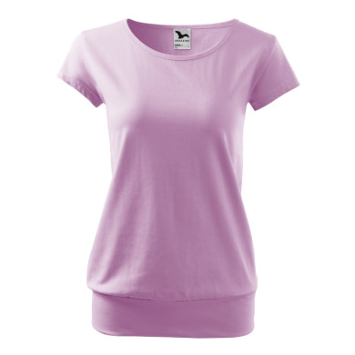 Tee-shirt femme City 120 - orchidée