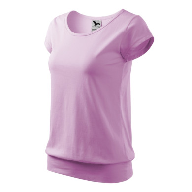 Tee-shirt femme City 120 - orchidée