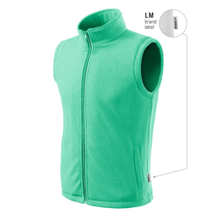 Gilet polaire unisex Next 518 - vert menthe 95 (brand label)