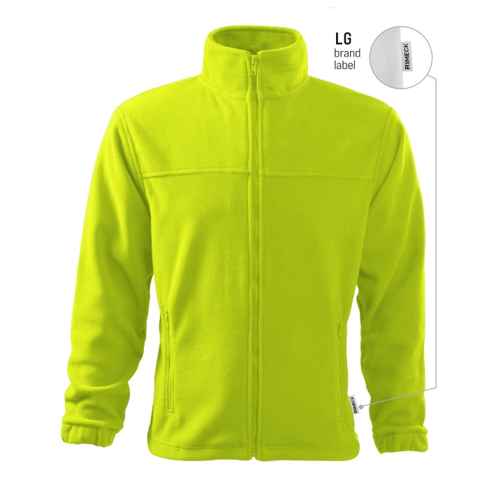 Fleece homme Jacket 501 - lime 62 (brand label)