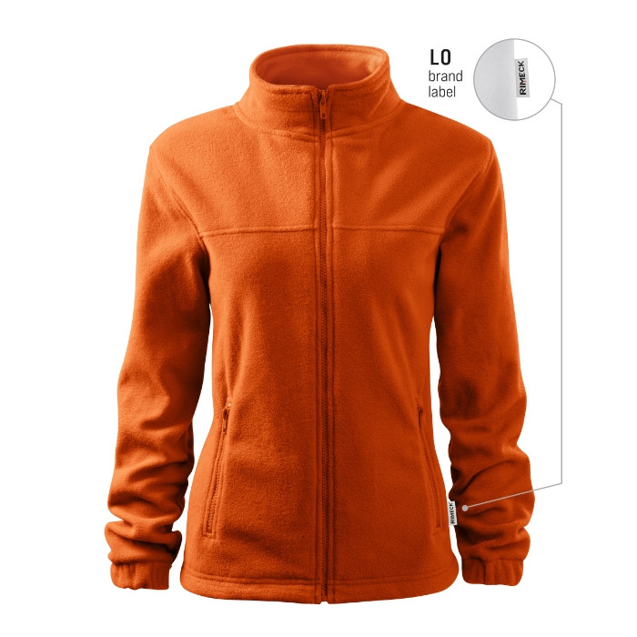 Fleece femme Jacket 504 - orange 11 (brand label)
