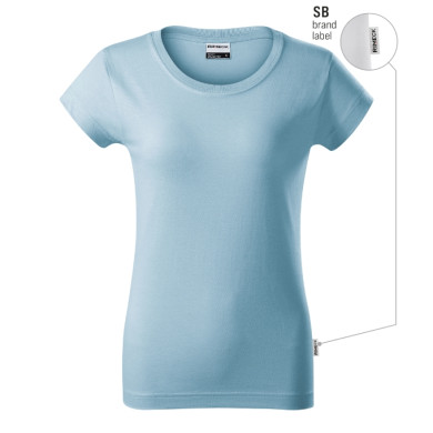 Tee-shirt femme Resist R02 - bleu ciel 15 (brand label)