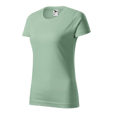 Tee-shirt femme Basic 134 - vert sauge