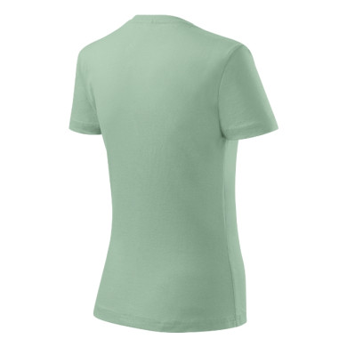 Tee-shirt femme Basic 134 - vert sauge