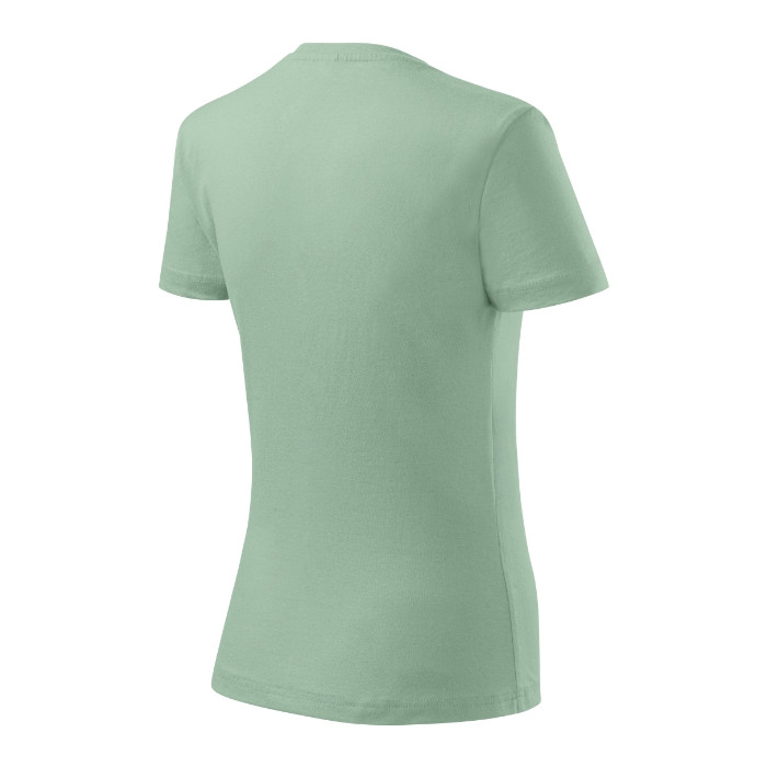 Tee-shirt femme Basic 134 - vert sauge