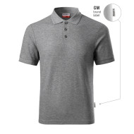 Polo homme Reserve R22 - gris chiné foncé 12 (brand label)