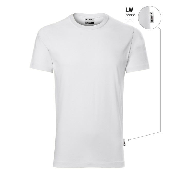 Tee-shirt homme Resist heavy R03 - blanc 00 (brand label)