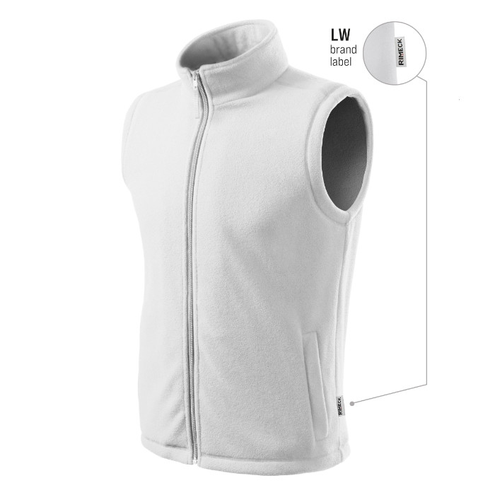 Gilet polaire unisex Next 518 - blanc 00 (brand label)