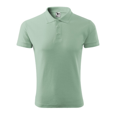 Polo homme Pique Polo 203 - vert sauge