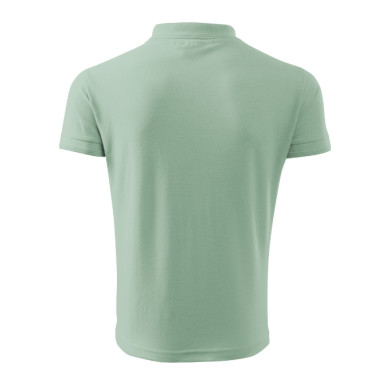 Polo homme Pique Polo 203 - vert sauge
