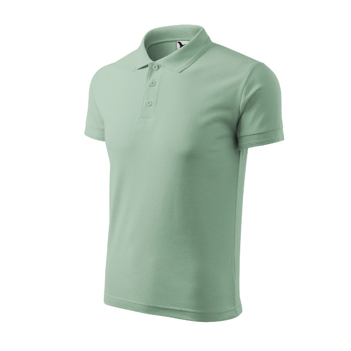 Polo homme Pique Polo 203 - vert sauge